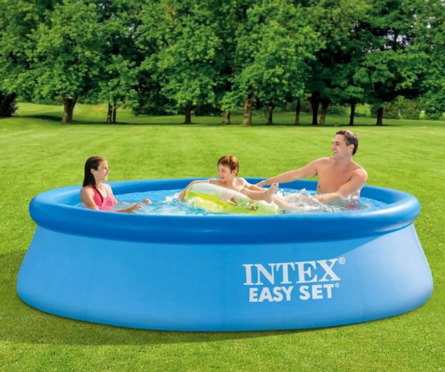 สระน้ำเป่าลม INTEX รุ่น EASY SET 12 ฟุต (แถมชุดซ่อมสระว่ายน้ำฟรี 2 ชุด)_4